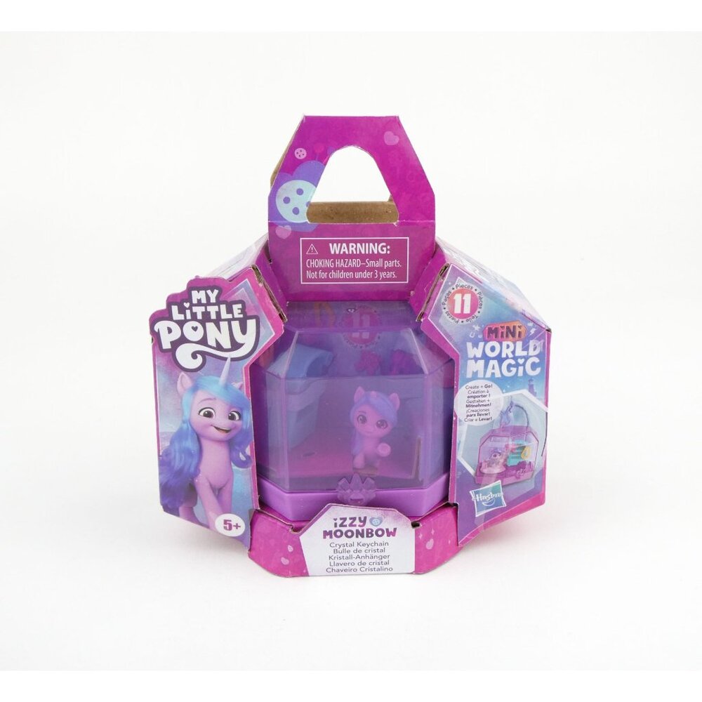 My Little Pony Izzy Moonbow Mini World Magic Crystal Keychain